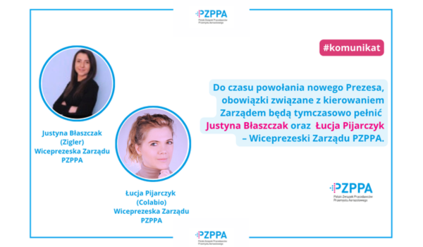 Zmiany na stanowisku Prezesa Zarządu PZPPA