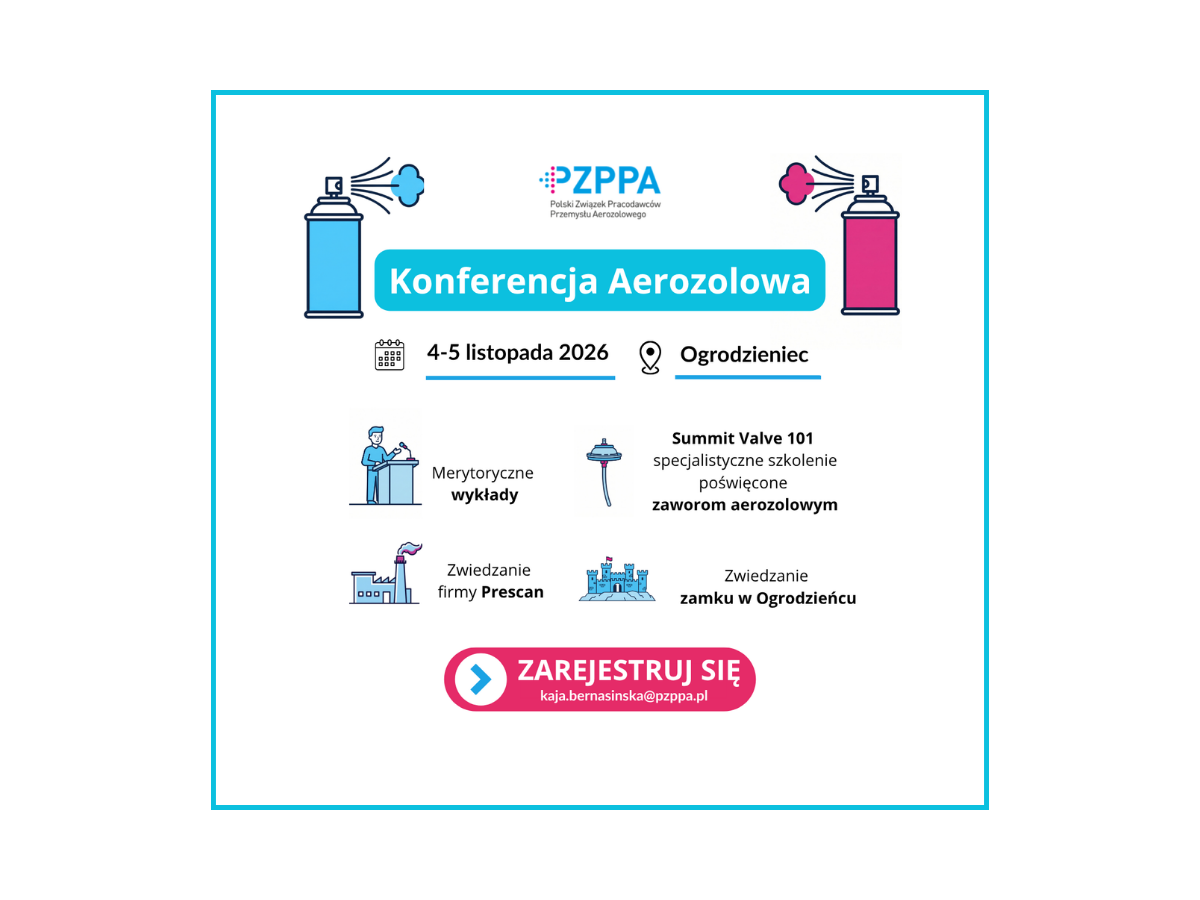 Branża aerozolowa spotka się w Ogrodzieńcu. Przed nami dwudniowa Konferencja Aerozolowa 4-5 listopada