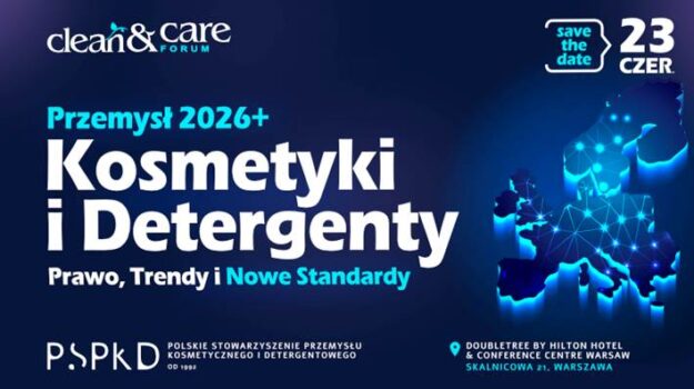 Konferencja pod hasłem „Przemysł 2026+ | Kosmetyki i Detergenty: Prawo, Trendy i Nowe Standardy”